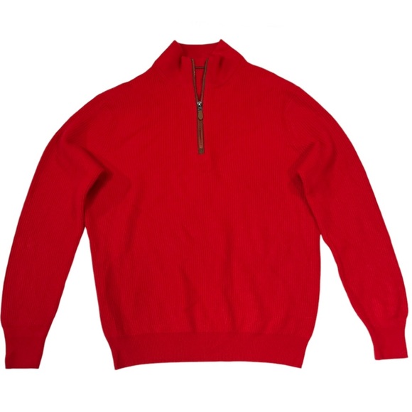 NWOT Vineyard Vines Cashmere Quarter-Zip - Picture 5 of 16